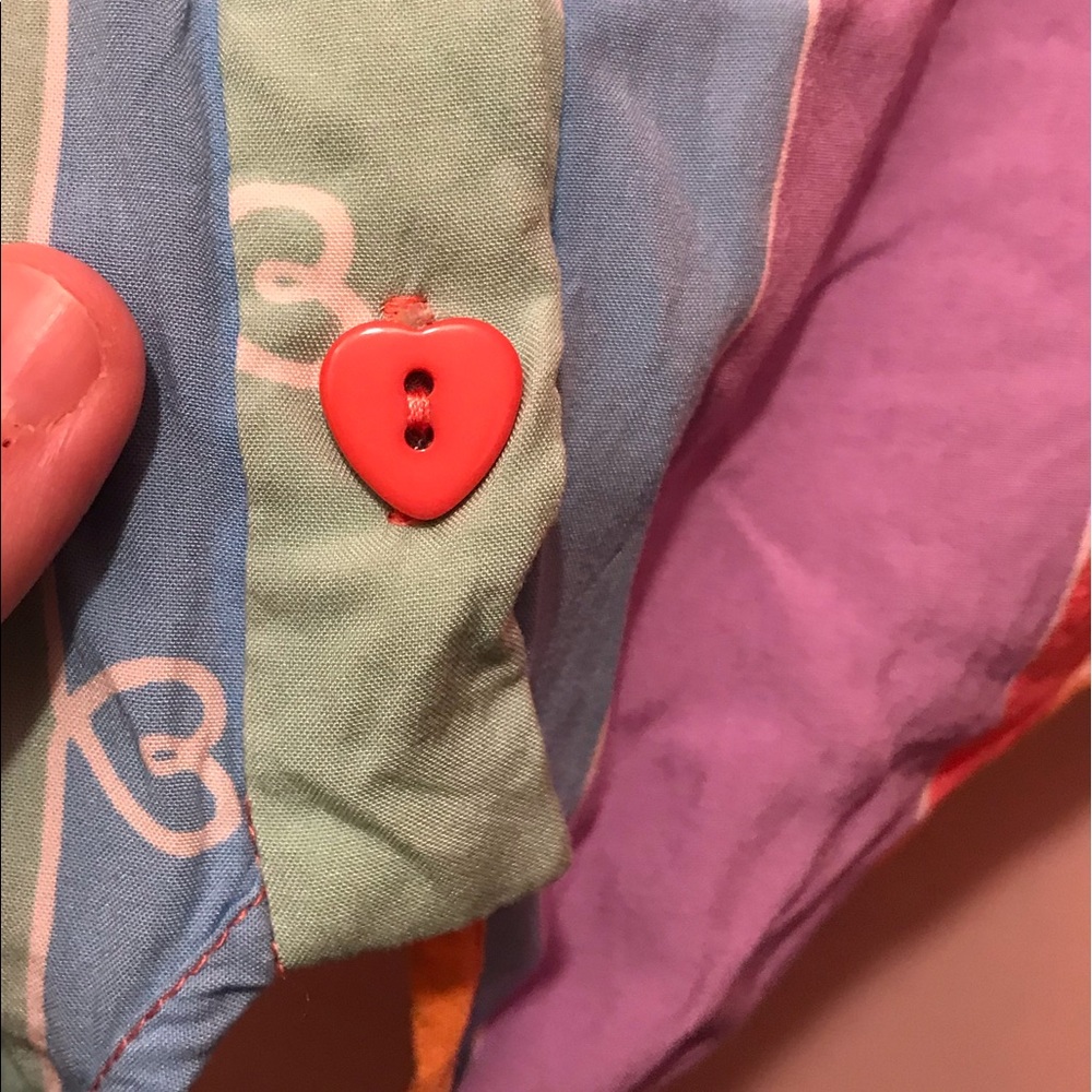 Modcloth Collectif Prismatic Tie Front Blouse - Picture 7 of 11